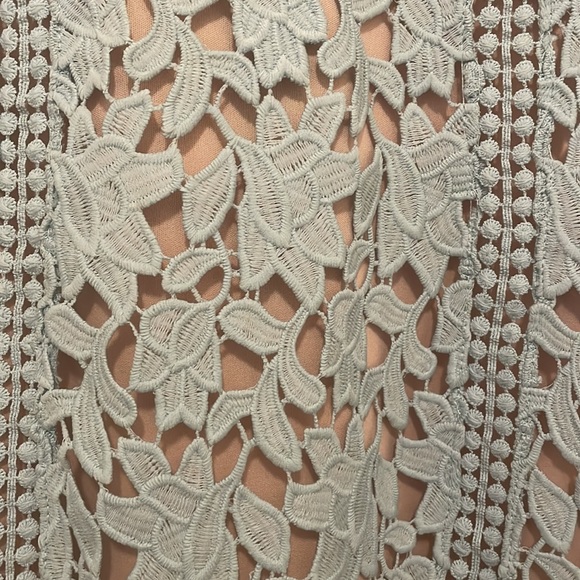 Lulus Size Small Sage Green Lace Dress - Picture 2 of 6